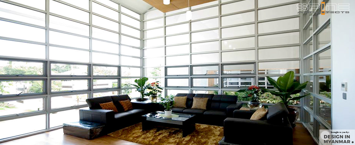 Twin House Residence in Mandalay