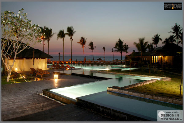 Bay of Bangel Resort, Ngwe Saung Beach