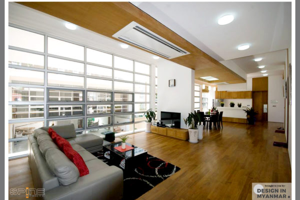 Twin House Residence in Mandalay