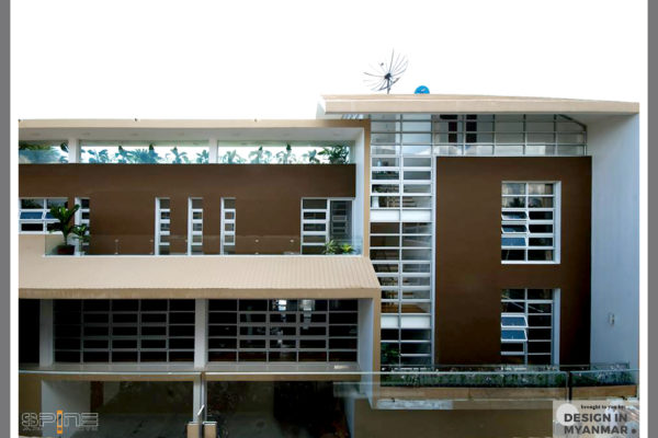Twin House Residence in Mandalay