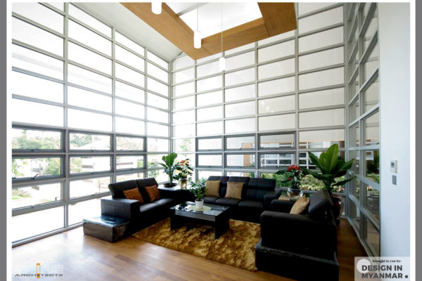 Twin House Residence in Mandalay