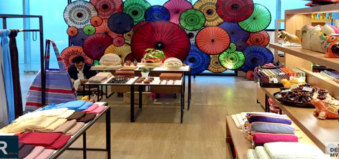 Artisan Souvenir Shop at Yangon International Airport