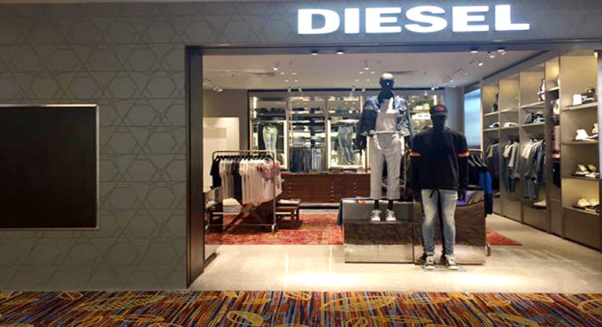 Diesel Shop at Yangon International Airport
