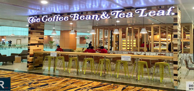 The Coffee Bean & Tea Leaf at Yangon Domestic Airport