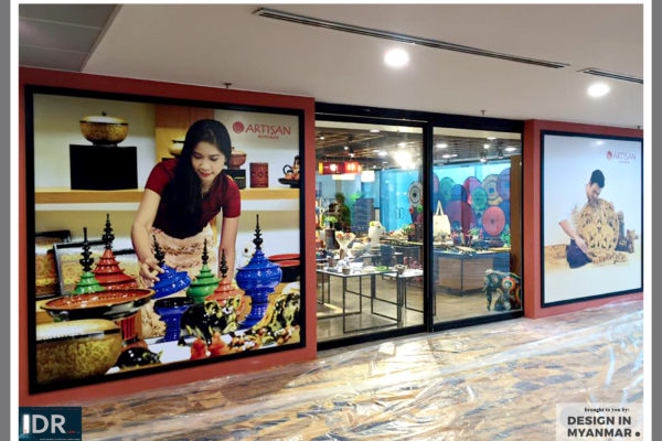 Artisan Souvenir Shop at Yangon International Airport