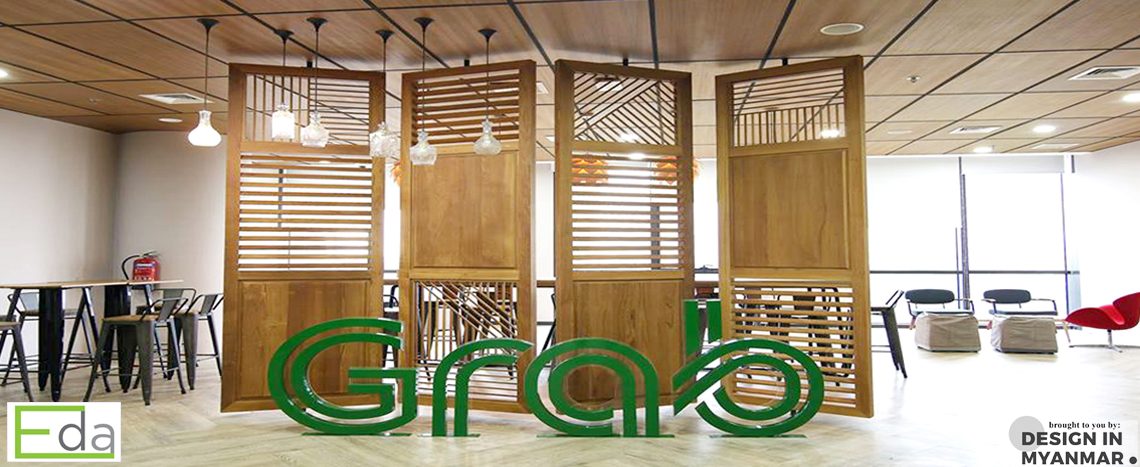 Grab Office at Junction Square, Crystal Tower, Yangon