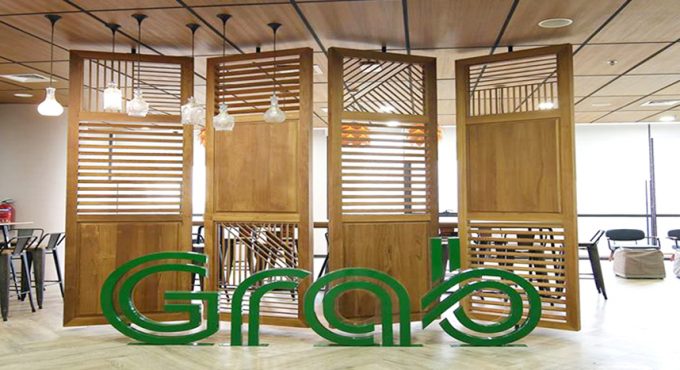 Grab Office at Junction Square, Crystal Tower, Yangon