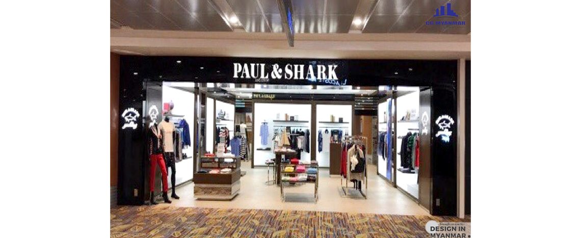 Paul & Shark at Yangon International Airport