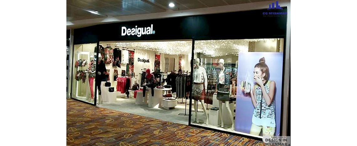 Desigual at Yangon International Airport