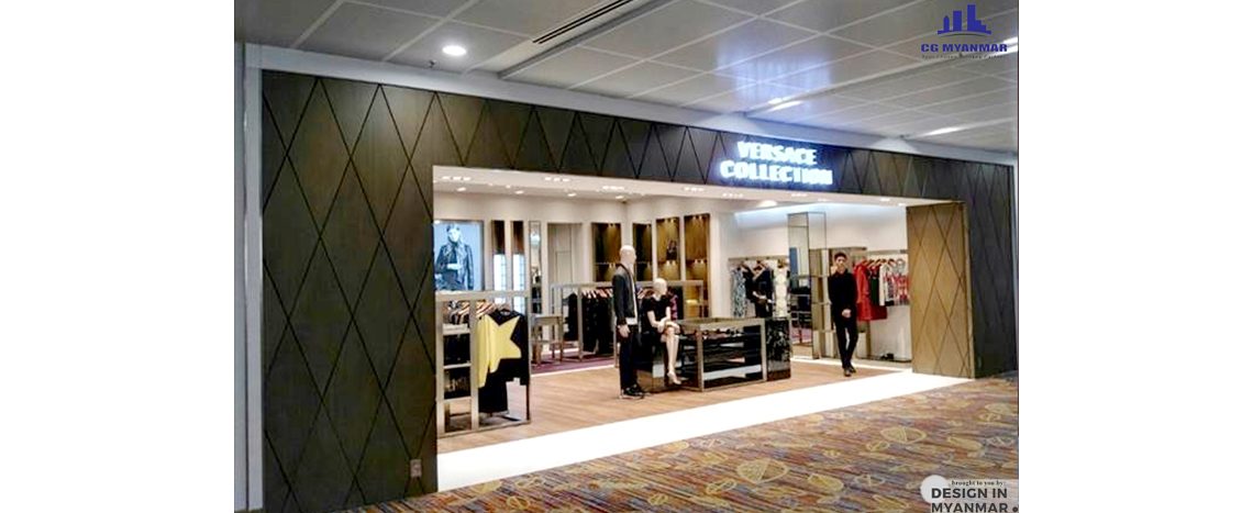 Versace at Yangon International Airport
