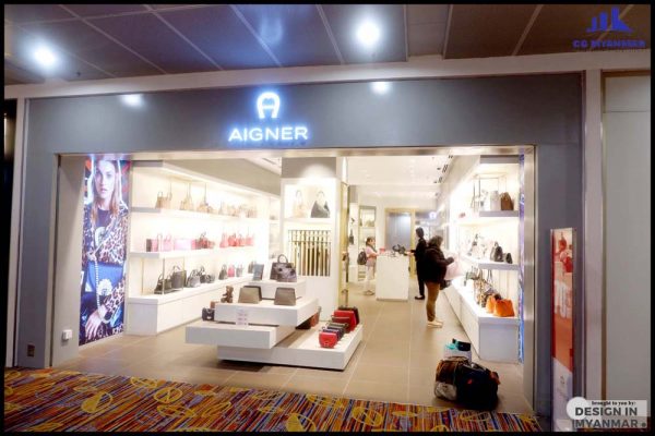 Aigner at Yangon International Airport
