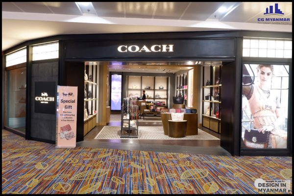 Coach at Yangon International Airport