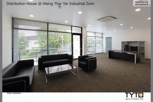 Distribution House at Hlaing Tharyar