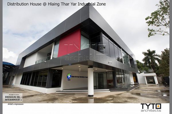 Distribution House at Hlaing Tharyar
