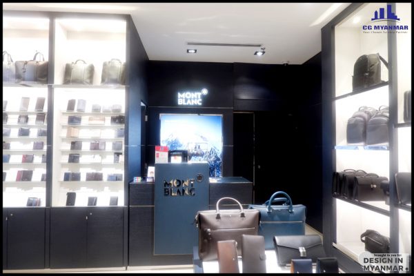 Mont Blanc at Yangon International Airport