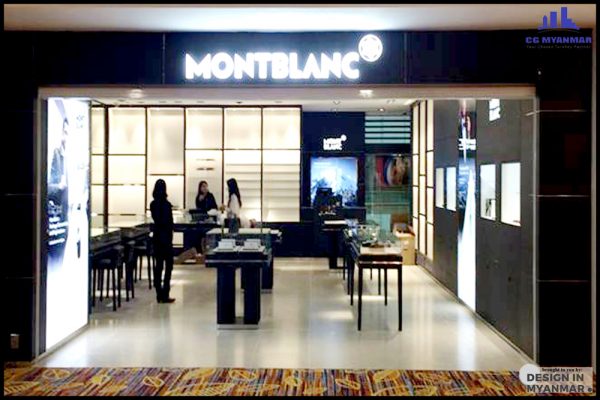 Mont Blanc at Yangon International Airport