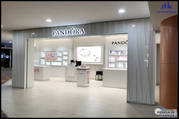 Pandora at Yangon International Airport