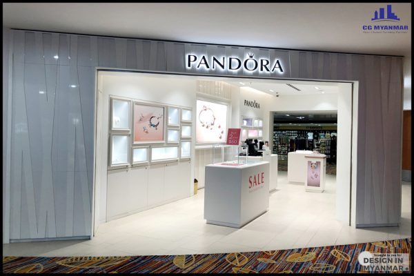 Pandora at Yangon International Airport