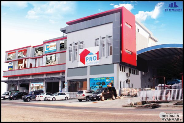 Pro1 Showroom and Head Office at Lan Thit Road