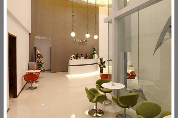 The Leaf Residence Sales Gallery at Pyay road, Yangon
