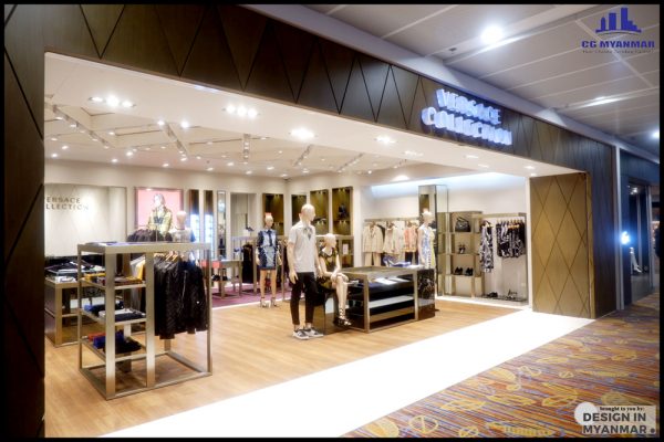 Versace at Yangon International Airport