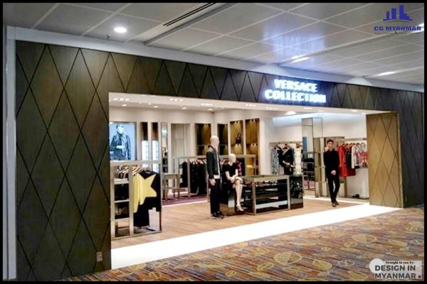 Versace at Yangon International Airport