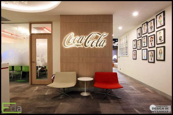 Coca Cola Office at Yangon