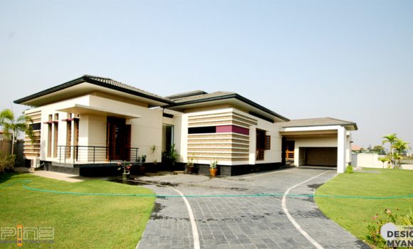 Four Houses in Mya Yamon Housing Estate
