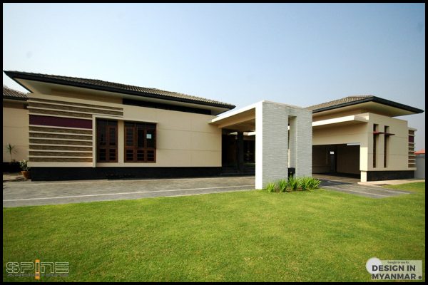Four Houses in Mya Yamon Housing Estate