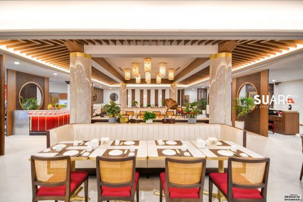 Oriental House Restaurant at Yangon